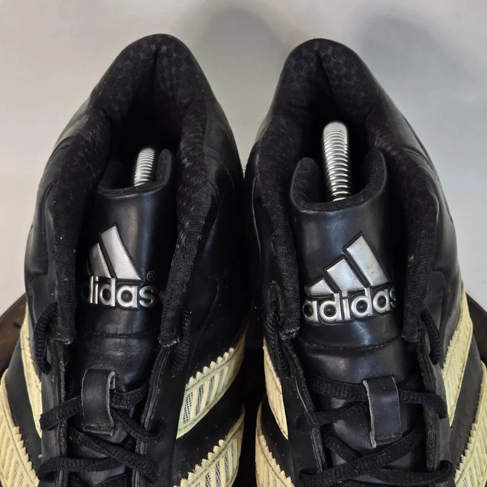 Adidas Predator‎ Powerserve Soccer Shoes Mens 10 Black Gold Cleats 2006 Model 44